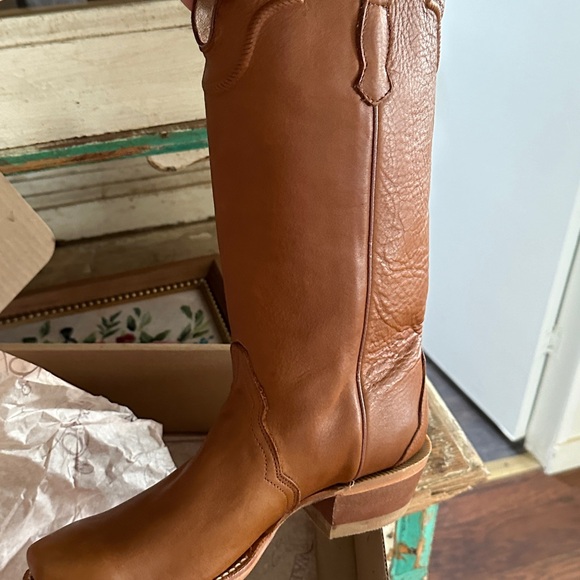 OUTLAW Cowboy Boots Brand New Ladies Adrian Tan sz. 8 - Picture 1 of 6